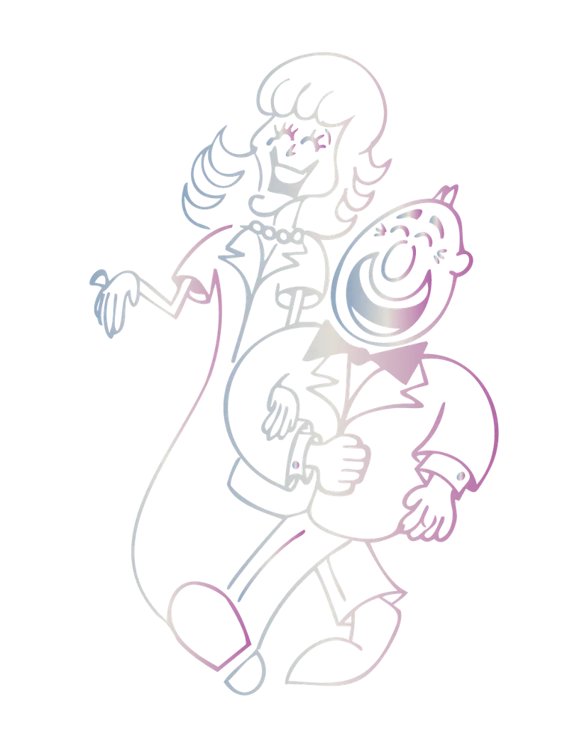 Ilustração de Alberto e Sofia